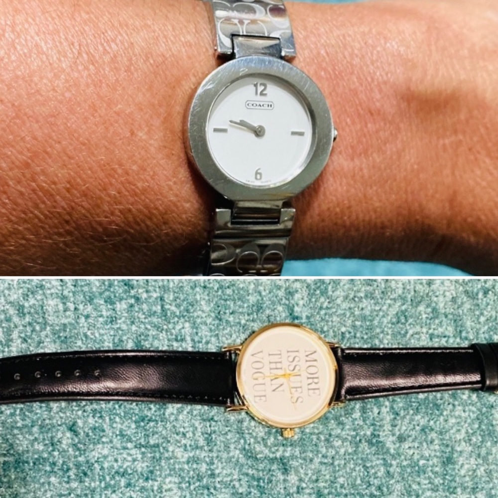 Two women's watches (Coach and New York & Company) - Picture 1 of 7